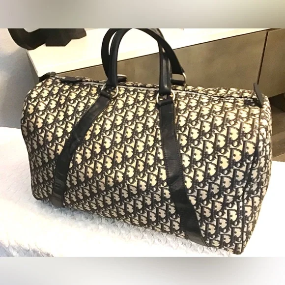 Christian Dior Monsieur Vintage Travel Bag - Picture 1 of 16